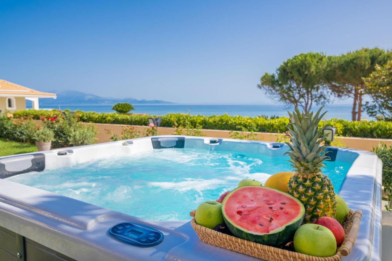 Sea Elegance Villa - On The Beach, By Zantewize Psarou  Buitenkant foto
