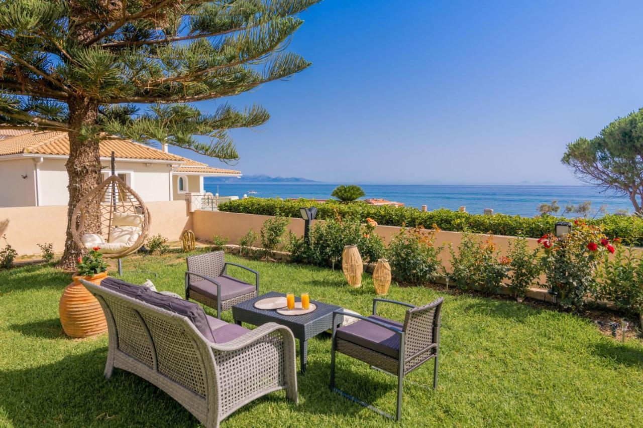 Sea Elegance Villa - On The Beach, By Zantewize Psarou  Buitenkant foto