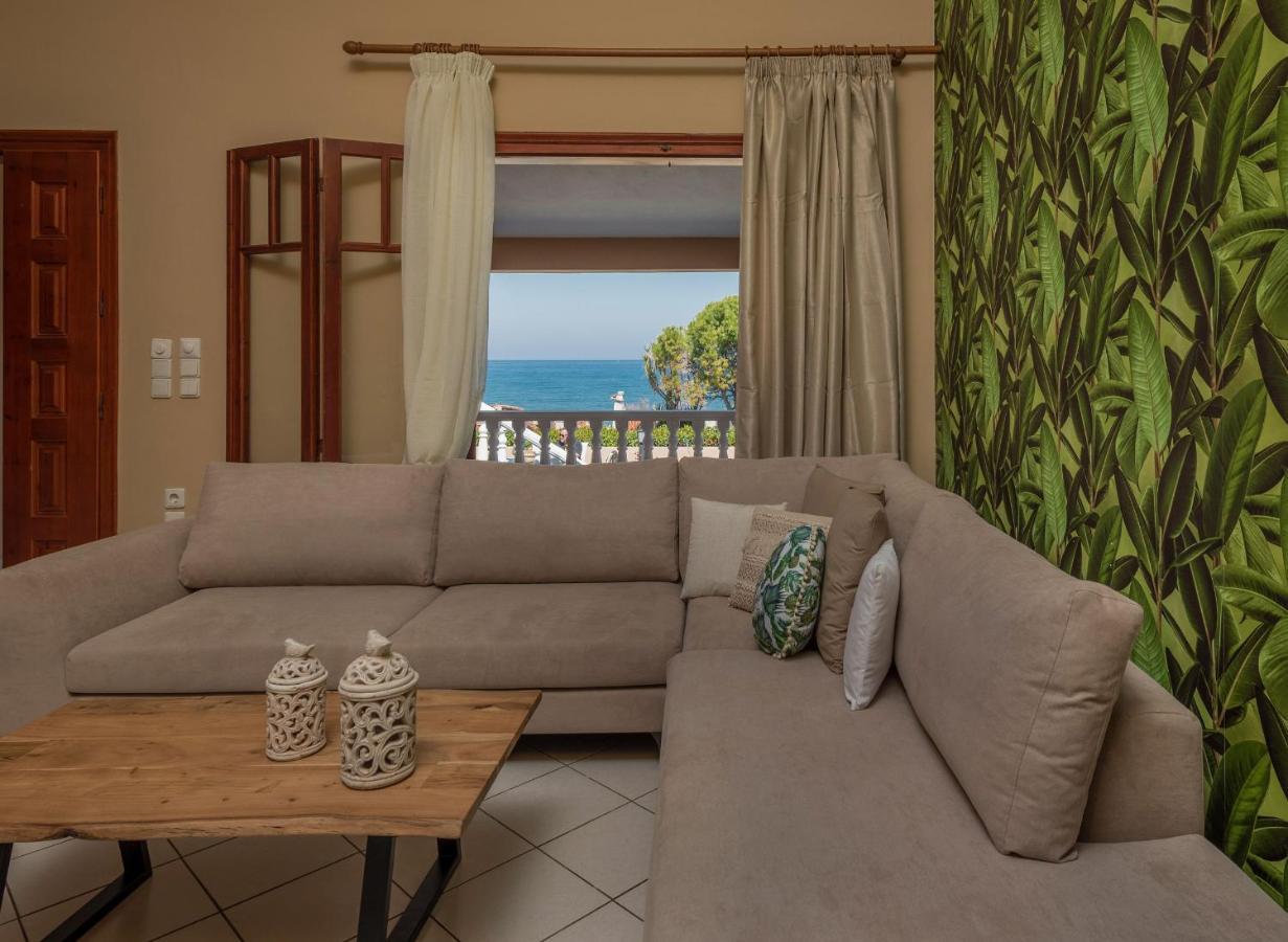 Sea Elegance Villa - On The Beach, By Zantewize Psarou  Buitenkant foto