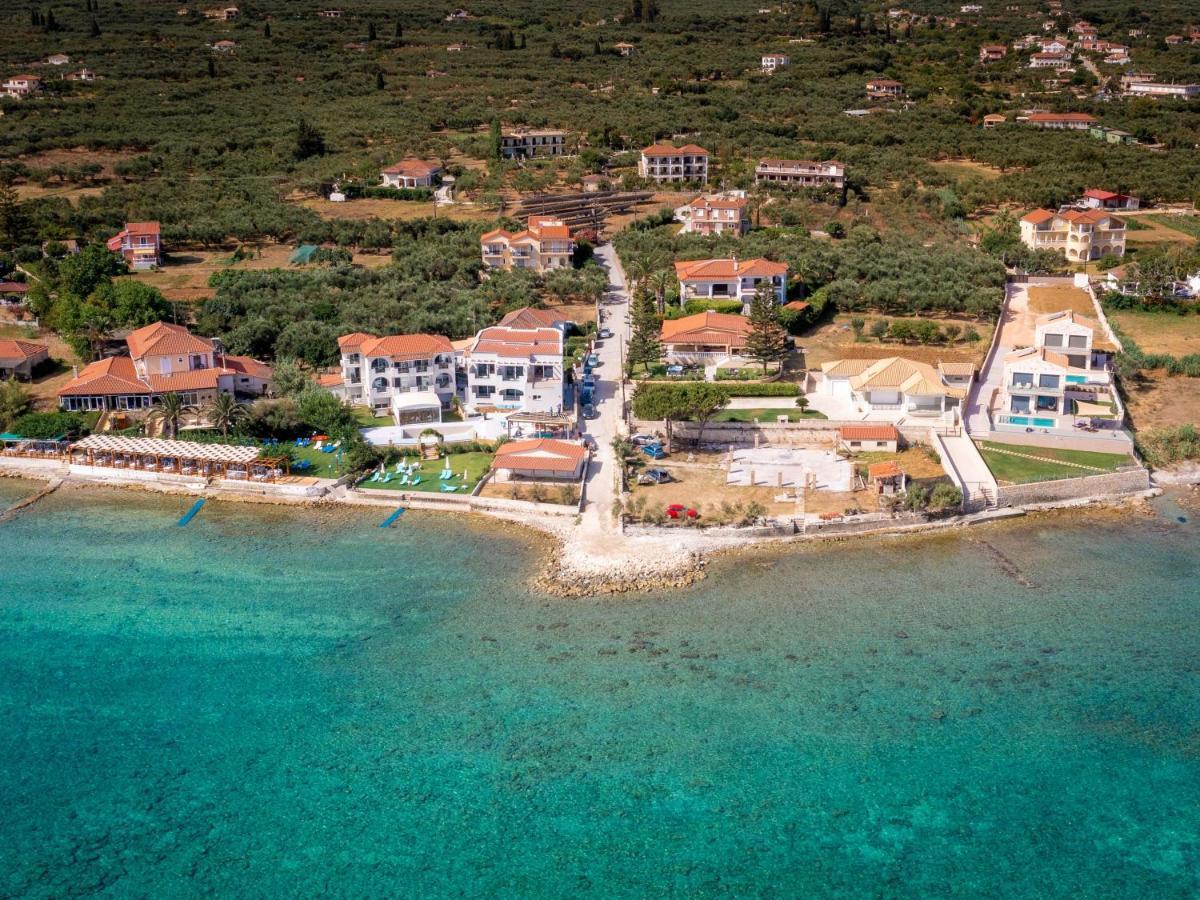 Sea Elegance Villa - On The Beach, By Zantewize Psarou  Buitenkant foto