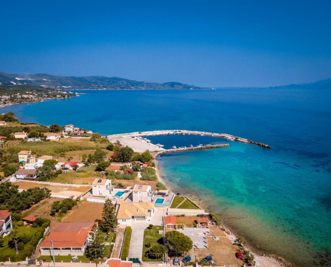 Sea Elegance Villa - On The Beach, By Zantewize Psarou  Buitenkant foto