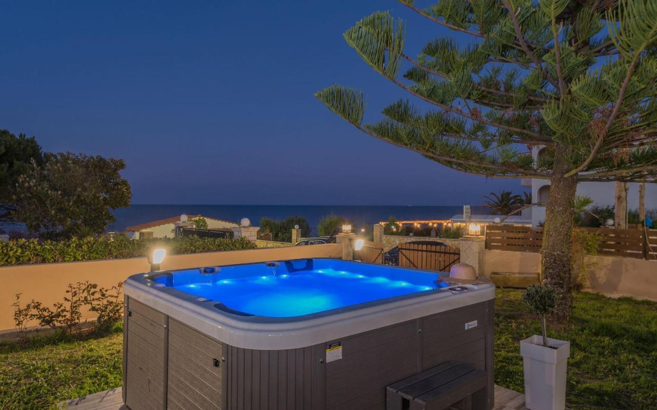 Sea Elegance Villa - On The Beach, By Zantewize Psarou  Buitenkant foto