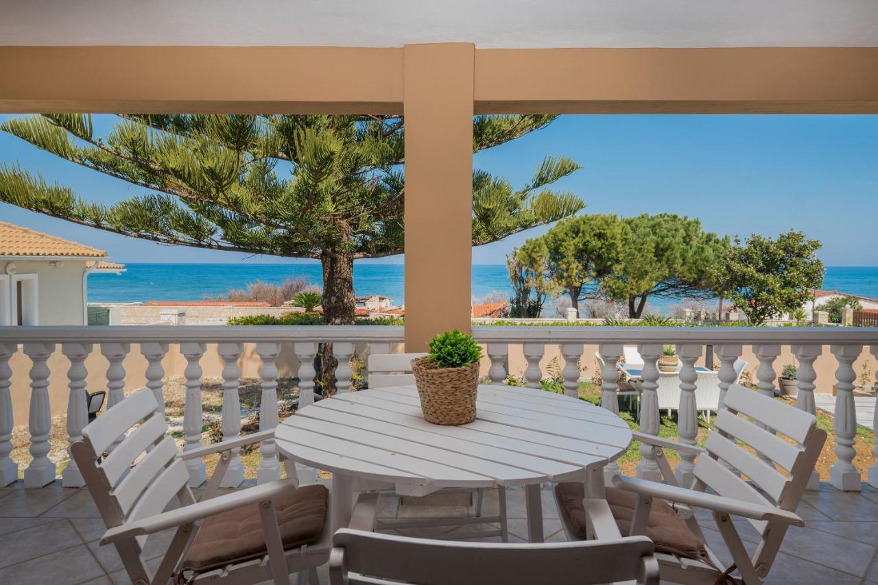 Sea Elegance Villa - On The Beach, By Zantewize Psarou  Buitenkant foto