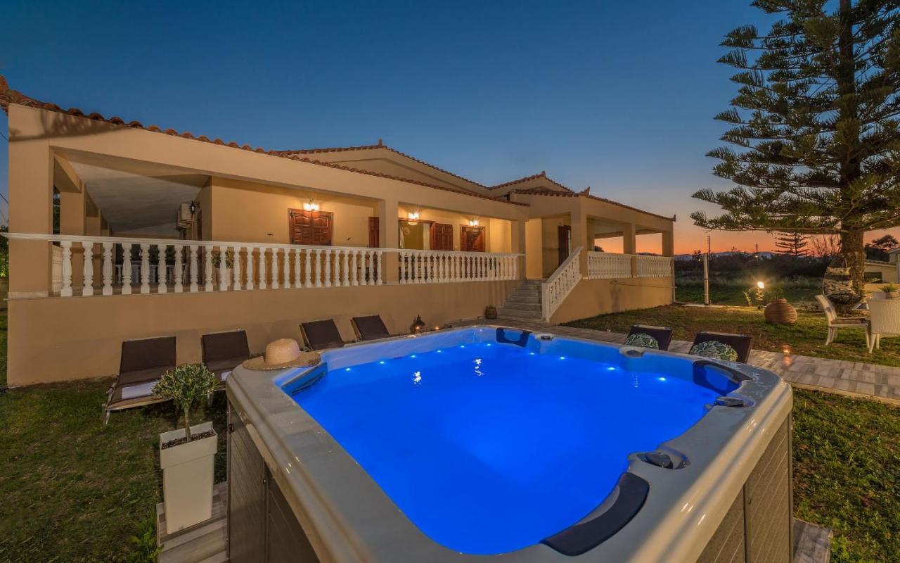 Sea Elegance Villa - On The Beach, By Zantewize Psarou  Buitenkant foto