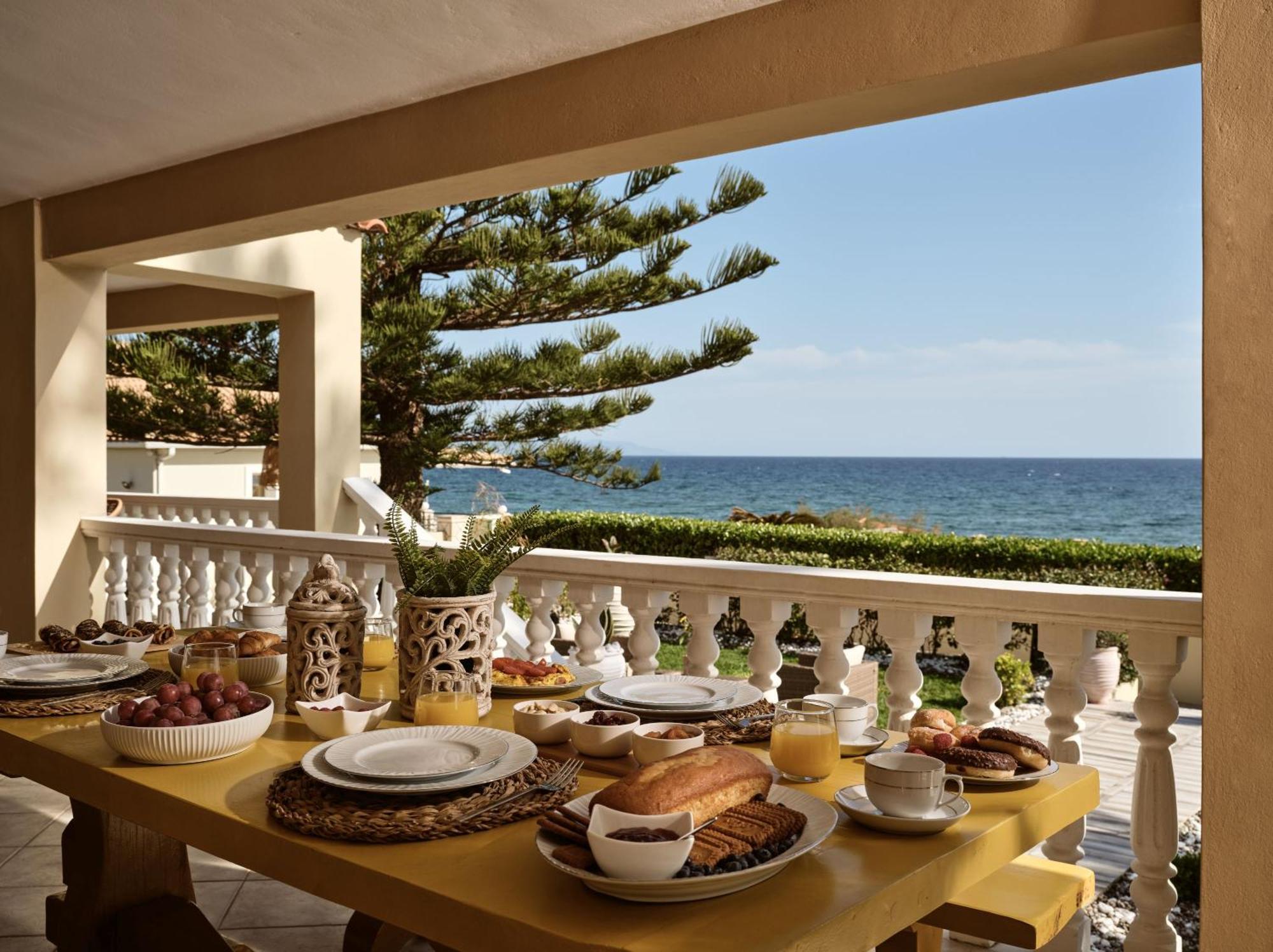 Sea Elegance Villa - On The Beach, By Zantewize Psarou  Buitenkant foto